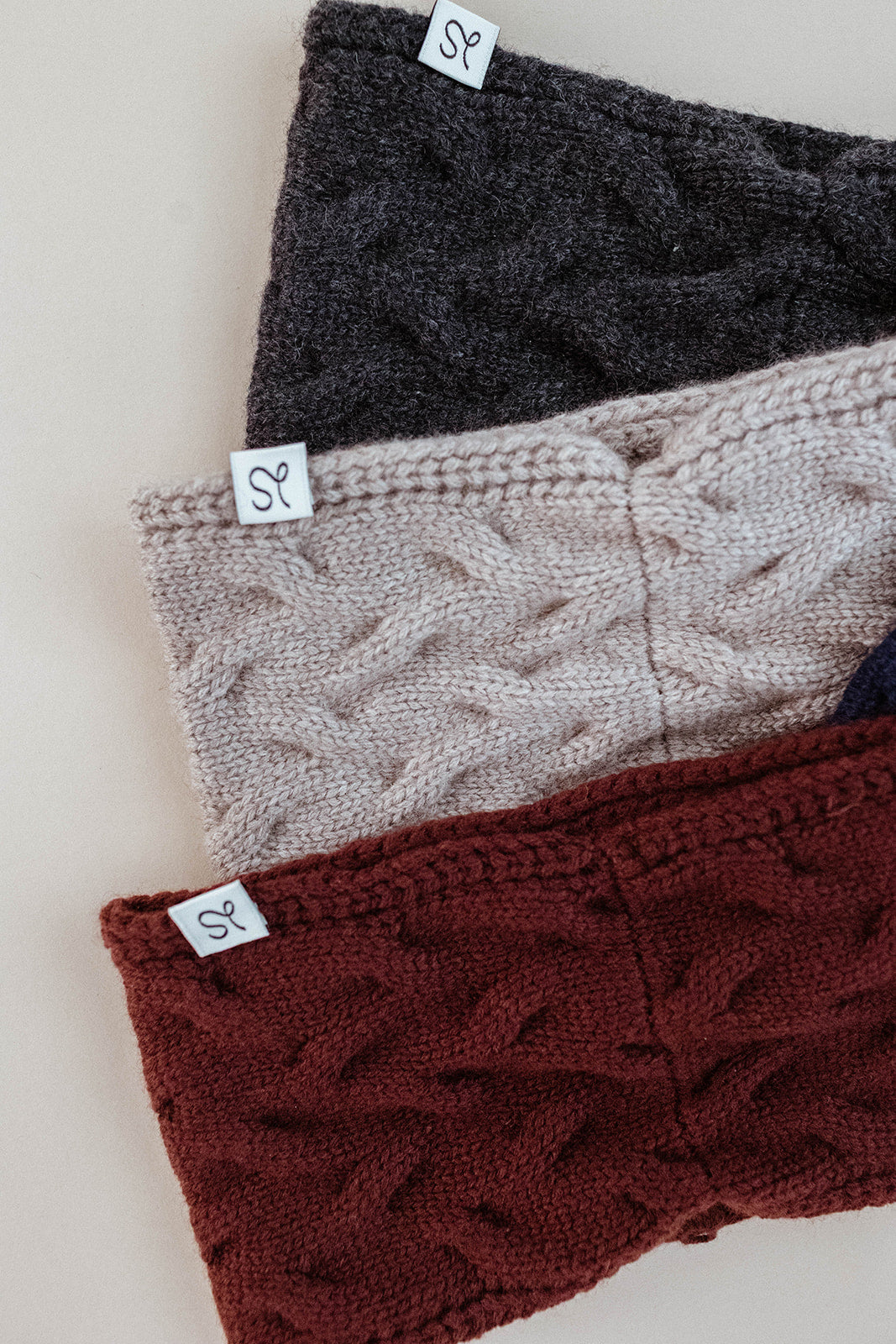 Cashmere Cable Headband