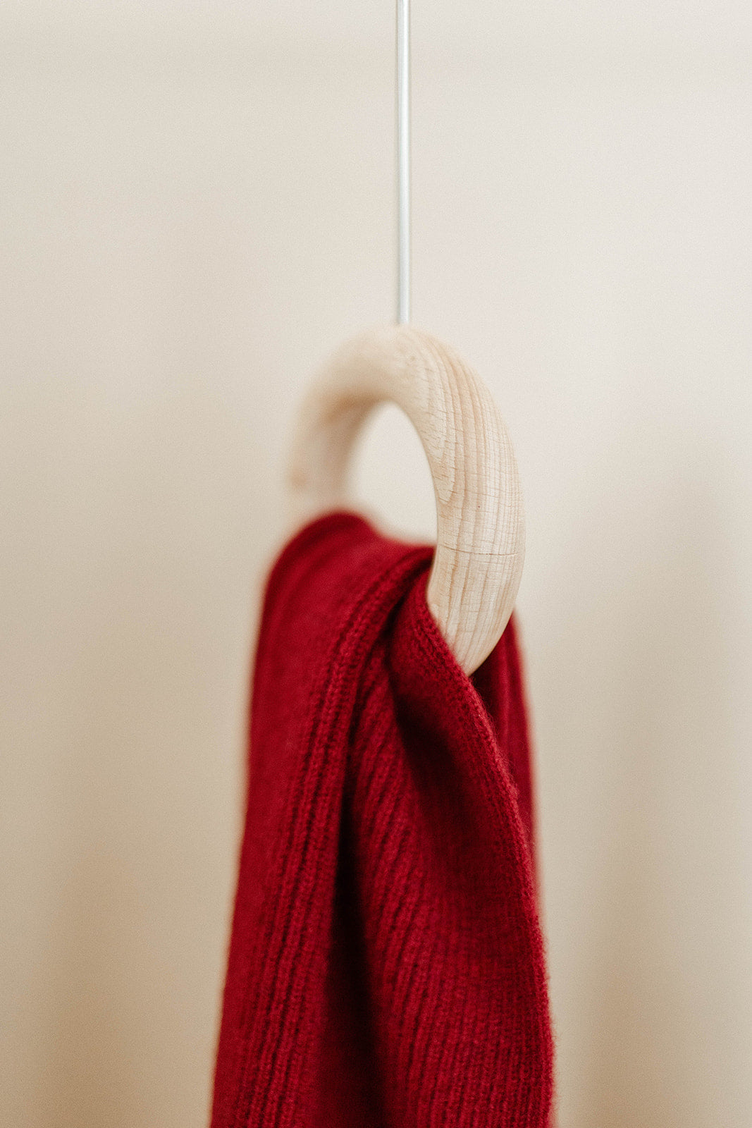 Cashmere Ribbed Scarf