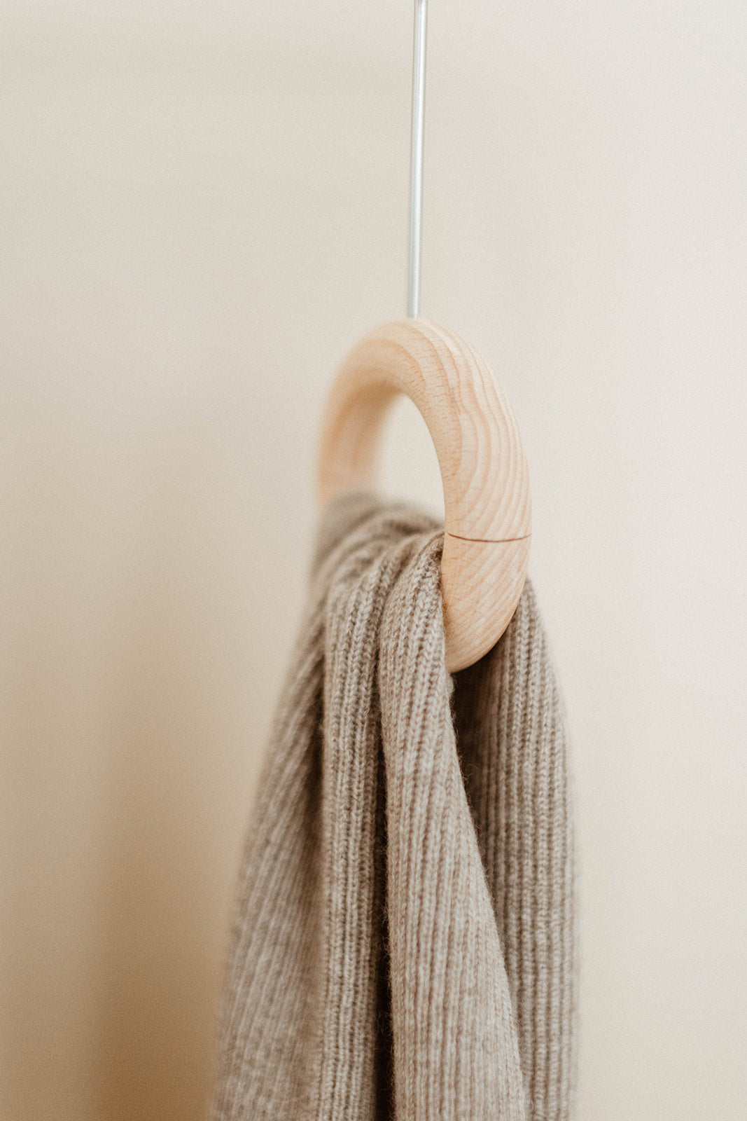 Cashmere Ribbed Scarf