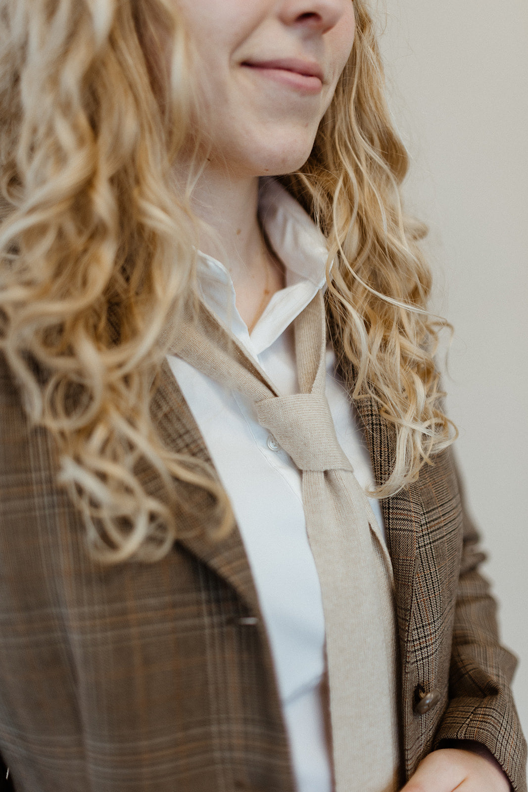 Velo Cashmere Thin Scarf/Tie/Belt