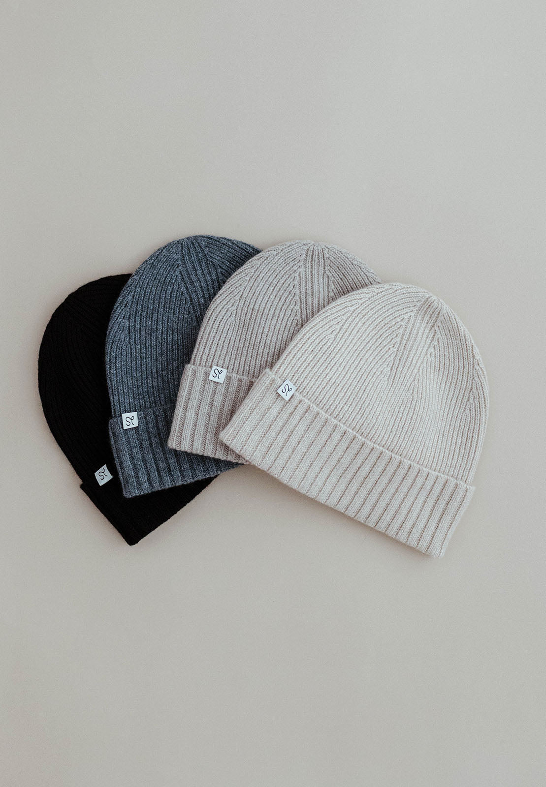 Cashmere Ribbed Hats