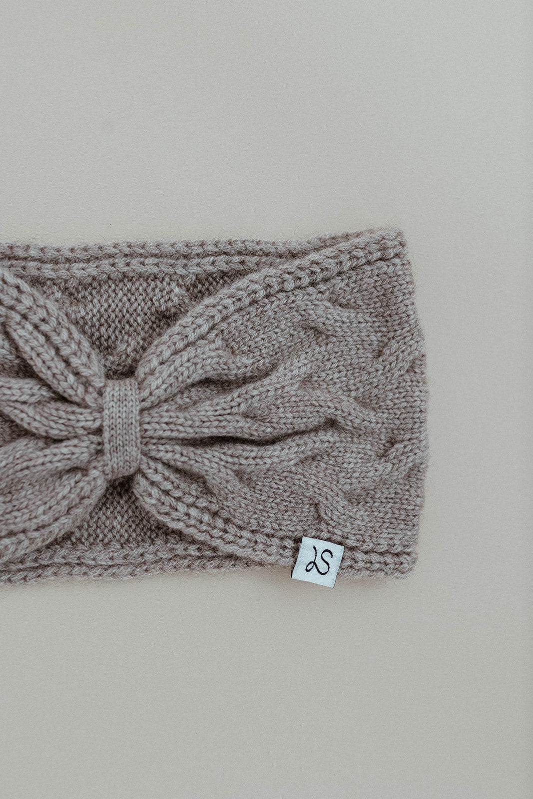 Cashmere Cable Headband