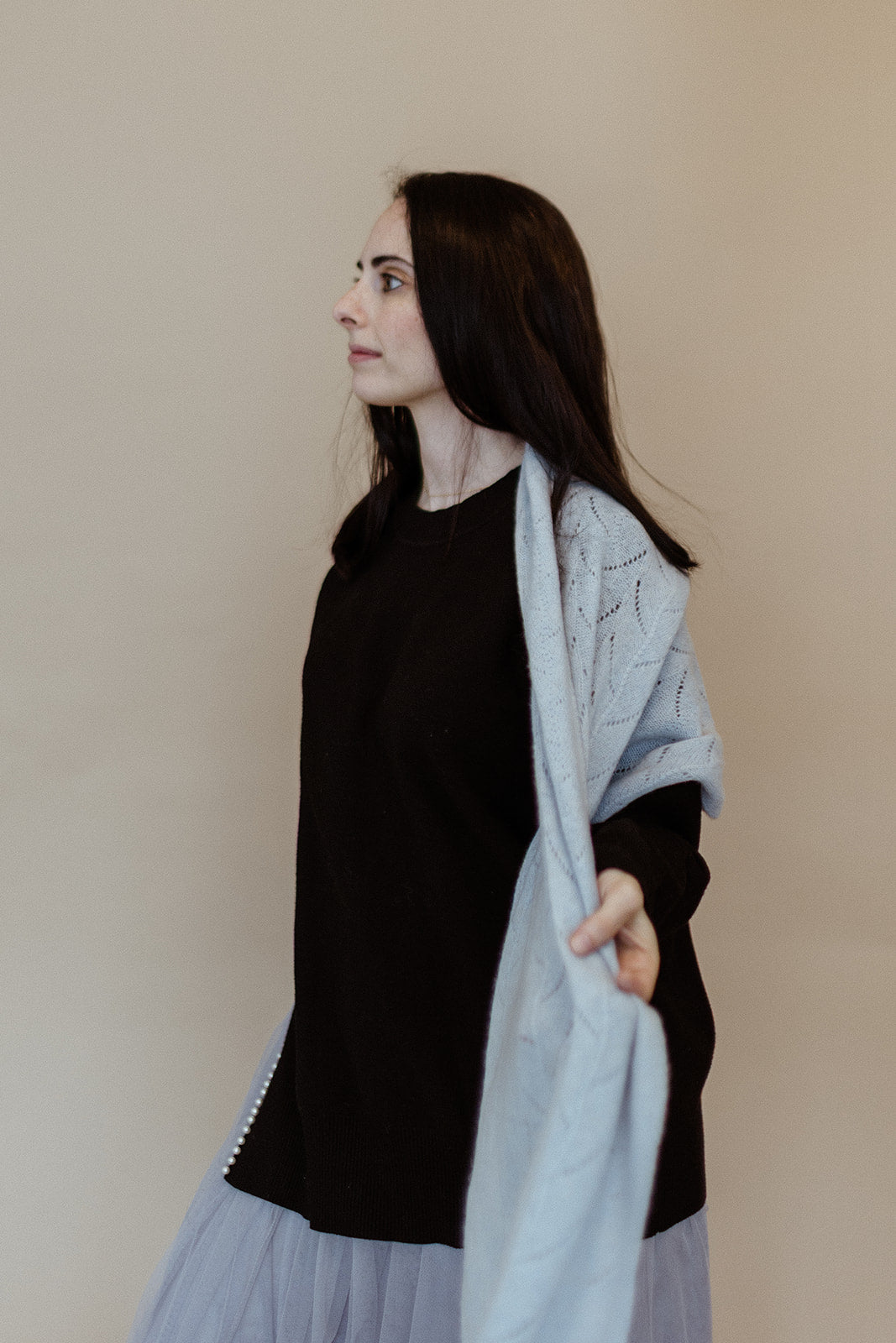 Lattice Cashmere Wrap