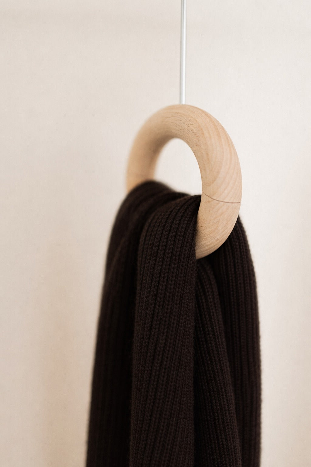 Cashmere Ribbed Scarf
